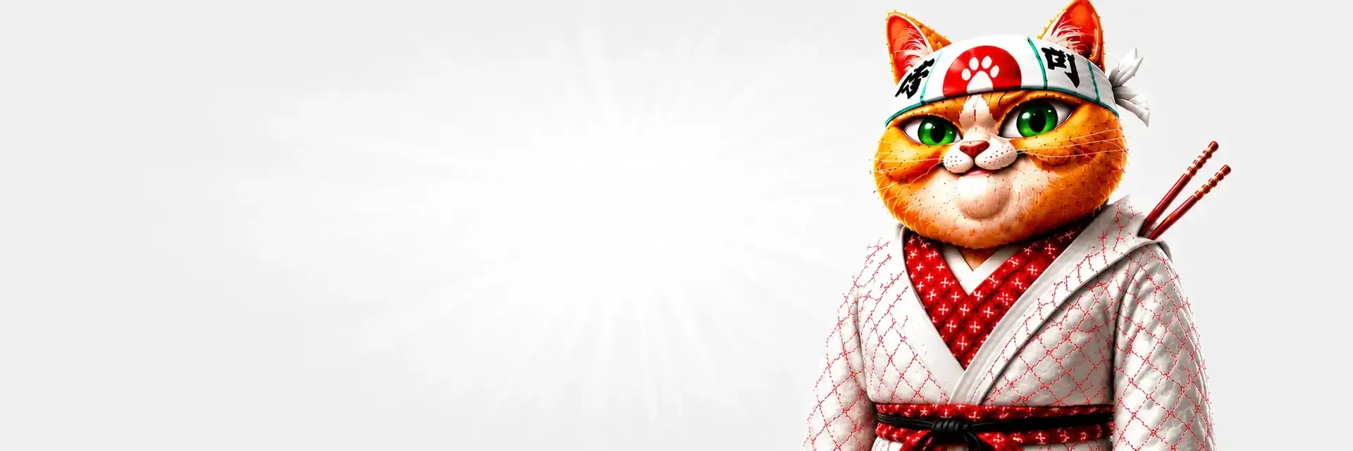 Sushi Casino Sushicasino Japanese-style mascot illustration for casino games and betting